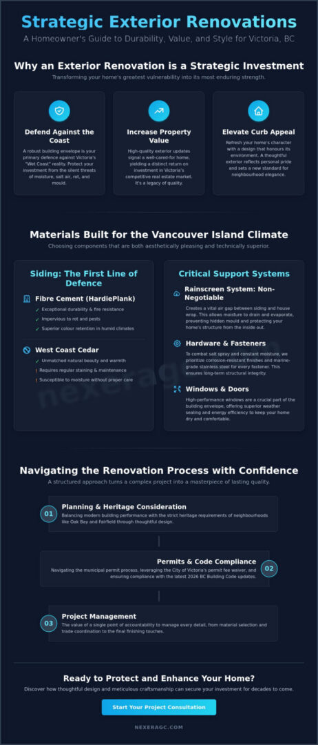 Exterior Home Renovation in Victoria, BC: The Ultimate Homeowner’s Guide