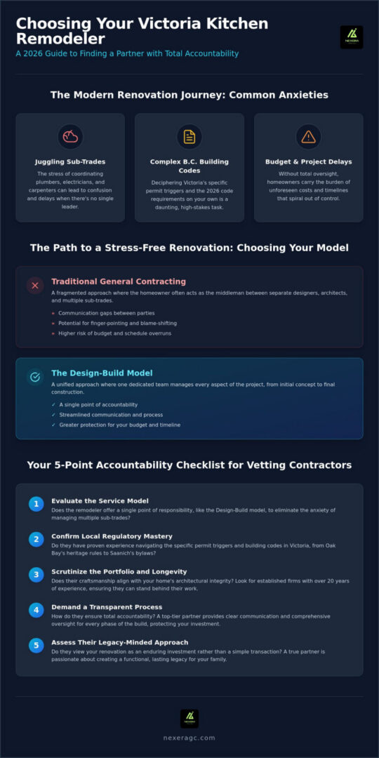 Top Rated Kitchen Remodelers in Victoria: How to Choose Your 2026 Design Partner