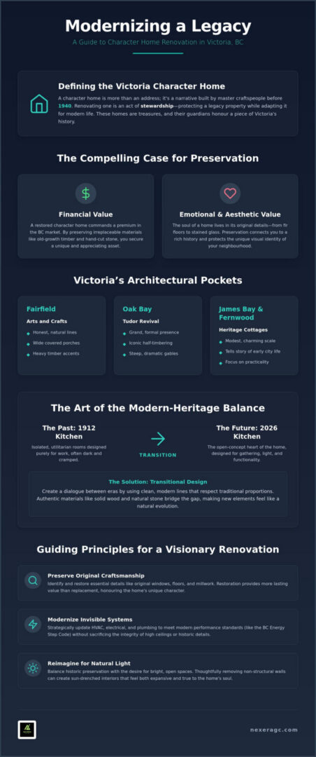 Character Home Renovation in Victoria, BC: Preserving History, Enhancing Life