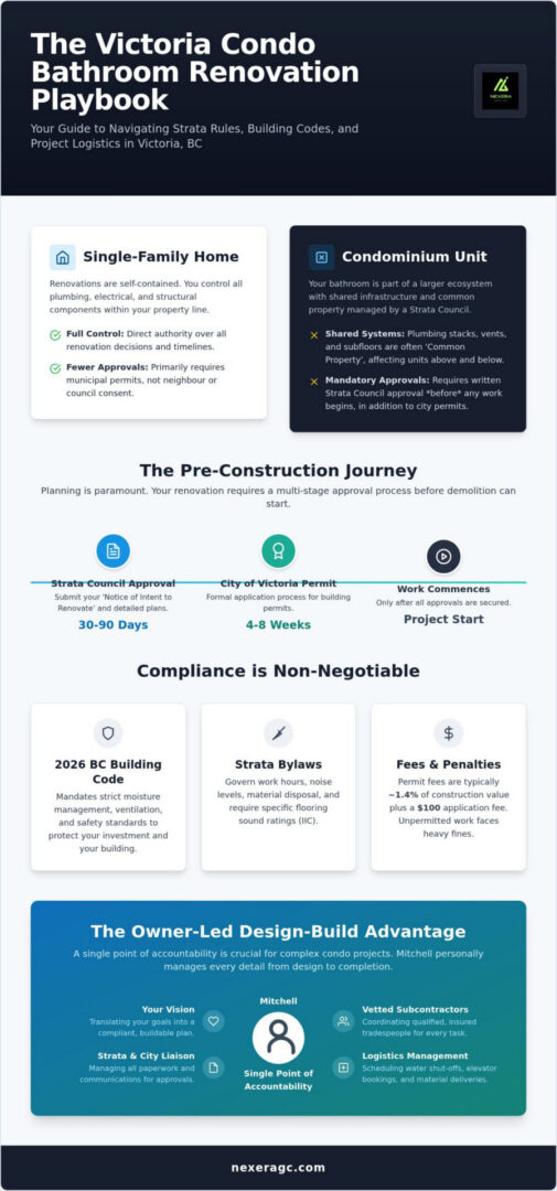 Condo Bathroom Renovation in Victoria: The 2026 Homeowner’s Guide